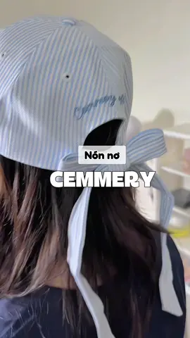 Mũ thắt nơ xinh quóoo #mu #muluoitrai #muthatno #cemmery #phukienthoitrang #xh #foryou #fyp 
