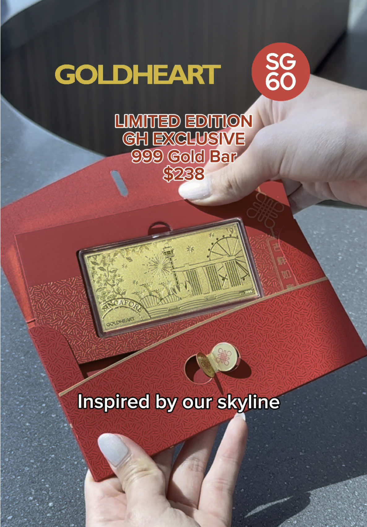 Celebrate 60 years of shine ✨ 🇸🇬 #SG60 #Gold #999Gold