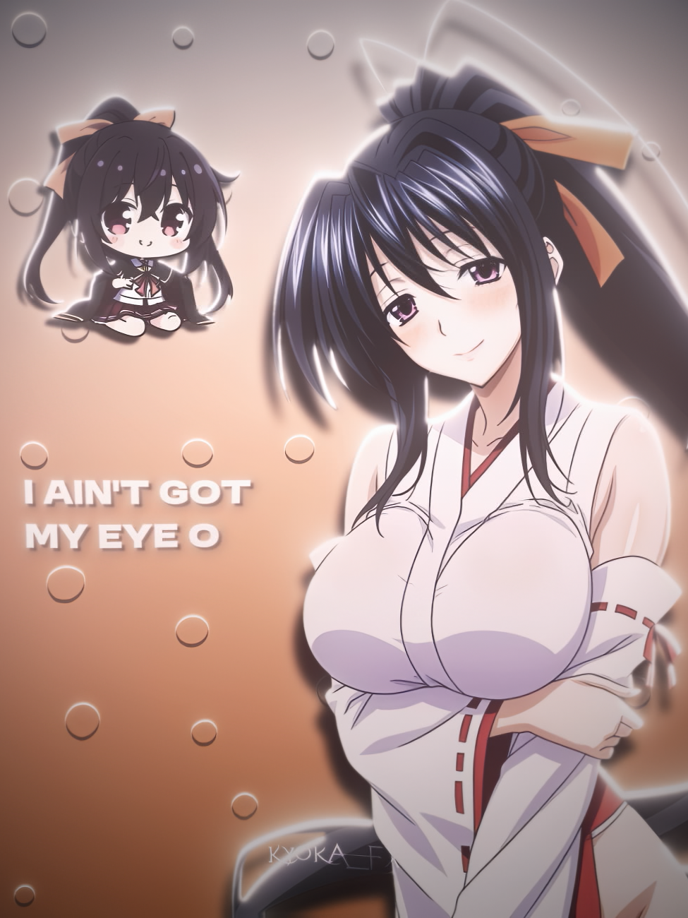 Akeno Himejima 🧡 | The last one in this trend | #highschooldxd #dxd #edit #akenohimejima #60fps #animeedit