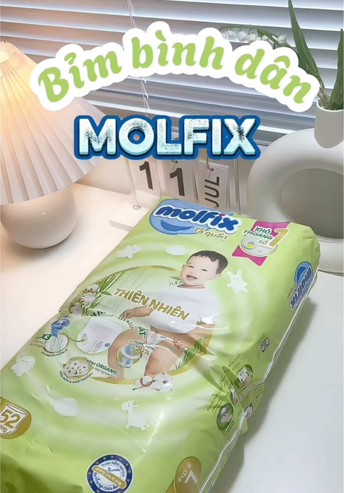 Mụt em bỉm giá bình dân mà còn đáp ứng đủ các tiêu chí đây nha các mẹ ơi #molfix #molfixvietnam #bimbinhdan #bimquanmolfix #reviewbim #bimchongtran #xh #fypシ #viral 