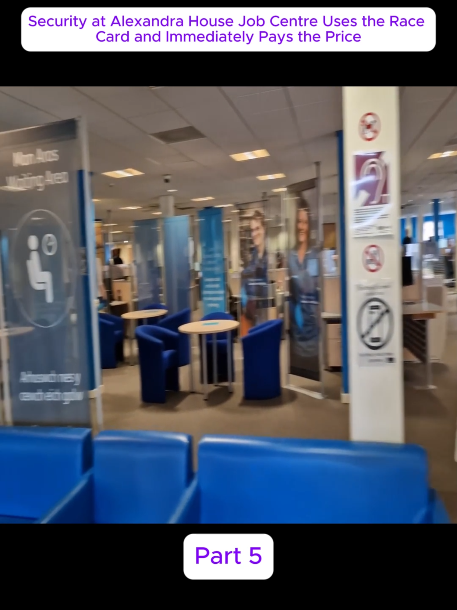 Security at Alexandra House Job Centre Uses the Race Card and Immediately Pays the Price Part 5 #Security #Centre #Price #tik_tok