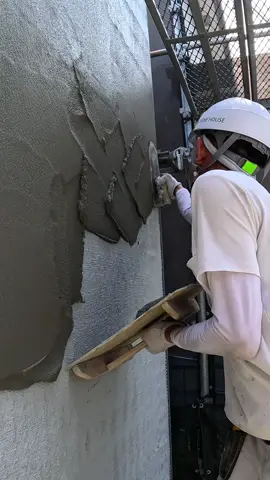 日本のSAKAN🇯🇵 #ゲーテハウス  #design  #japan  #craftsmanship  #plaster  #mortar  #work  #塗り壁  #左官 