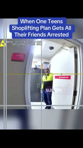 When One Teens Shoplifting Plan Gets All Their Friends Arrested #cops #police 
