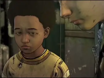 The cutest duo ever #twdg #goviral #bolwthisup #twdgedit #clemtwdg #clementine #aj #ajtwdg #clementineandajedit 