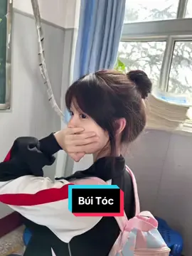 Hướng dẫn kiểu búi tóc cao củ tỏi cực đơn giản, búi tóc tròn đều #xuhuong 