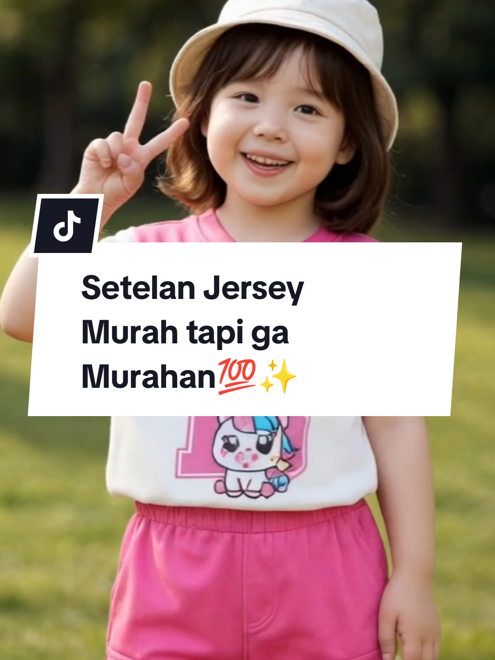 Setelan jersey anak unyu banget ini wajib kamu punya! 😍 Bahan adem, nyaman, motif unicorn lucu, dan ready umur 1-12 tahun 🎉 👕 Bisa buat main, jalan sore, bahkan foto OOTD 👇 Klik keranjang sekarang sebelum kehabisan ya Moms #setelananakperempuan #bajuanakperempuan #jerseyanak #setelananakmurah 