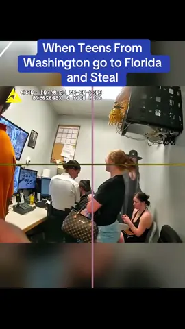 When Teens From Washington go to Florida and Steal #cops #police 