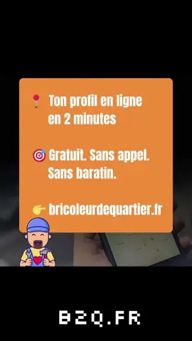 🛠️ 3 raisons de t’inscrire sur Bricoleur de Quartier : 1️⃣ C’est 100% gratuit, pour de vrai. 2️⃣ Créé par un bricoleur, pas par une grosse boîte. 3️⃣ Déjà 1 million de pages vues et 50 000 visites ce mois-ci. 📍Et en plus… ton profil est visible autour de chez toi. 👉 www.bricoleurdequartier.fr #bricoleur #bricolage #autoentrepreneur #freelance #trouvetonjob #clients #visibilité #annoncegratuite #bricoleurdequartier 