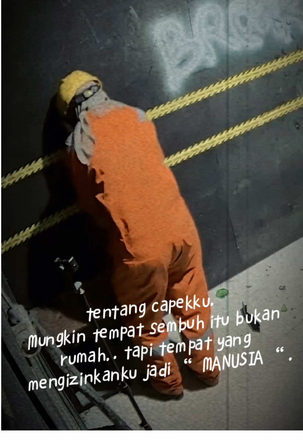 Tentang capekku. Mungkin tempat sembuh itu bukan rumah… tapi tempat yang mengizinkanku jadi manusia #breakroomdepok #breakroom #MentalHealth #Home #rageroom #MentalHealthAwareness #nadinamizah #diakhirperang  @ARA 
