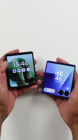 Samsung Galaxy Z Flip 7 or Motorola Razr 60 Ultra 🤔 #samsunggalaxyzflip7  #motorolarazr60ultra   #fyp #unboxing #supersaf