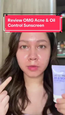 Ad| Ada aja gebrakannya @OMG  sekarang keluar chemical ss buat acne & oil control! Ini aku pake di bawah makeup juga okay bgt🥰 Ada jg di bio no.63 ✨ #sunscreenviral #sunscreenjerawat #sunscreenomg #OMGBeauty #sunscreenreview #sunscreentips
