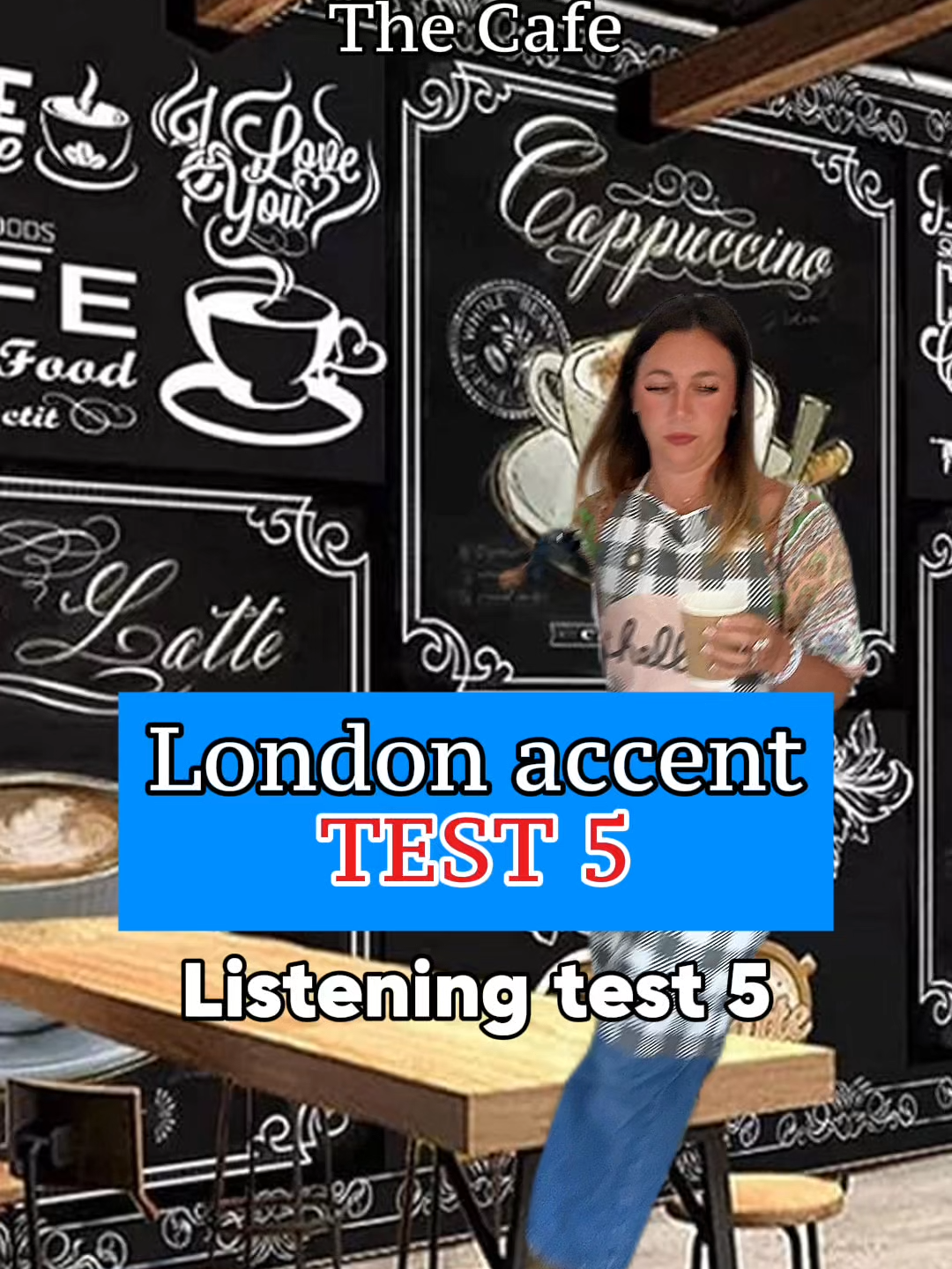 Listening test 5 : at the cafe ☕ Think you can understand a proper London accent? 🏙️ You’ve got 3 seconds to guess each phrase. ⏳💥 #ESLChallenge #LondonAccent #ingleseperitaliani #britishenglish
