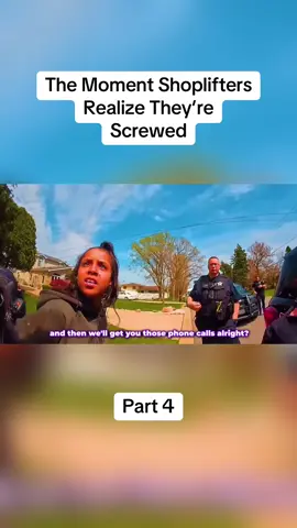The Moment Shoplifters Realize They’re Screwed  #cops #viral #bodycam #watchingtwelve 