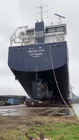 Ship Launching in the North Sea.😳😨#northsea #bigwaves🌊 #scary #deepsea #jobs #foryoupage #viral #viral #bigwaves🌊 #fypシ 