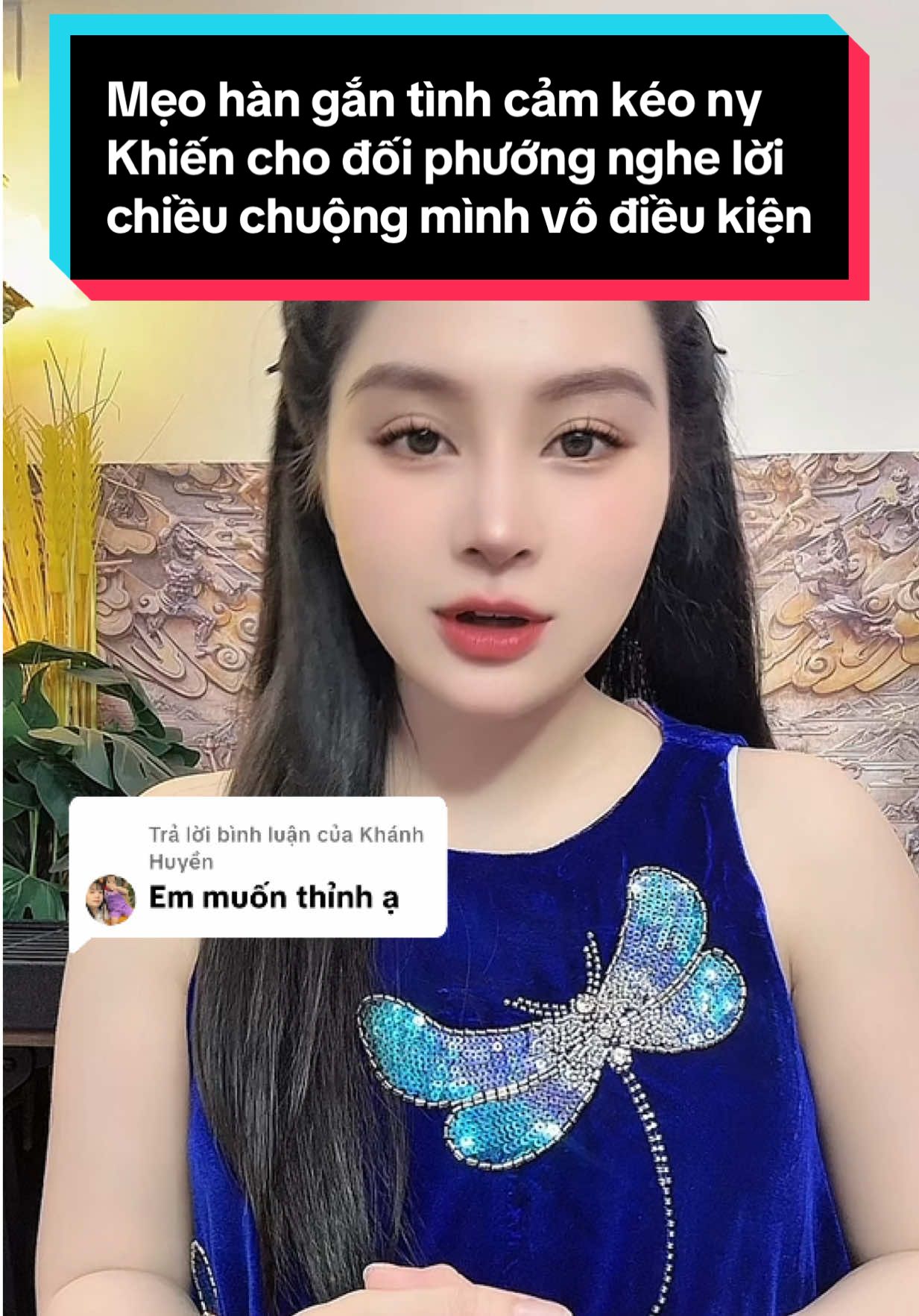 Trả lời @Khánh Huyền Mẹo hàn gắn tình cảm kéo ny Khiến cho đối phướng nghe lời  chiều chuộng mình vô điều kiện #lynphongthuy #lynfengshui #xuhuong #tamlinhphongthuy #vongtayphongthuy 