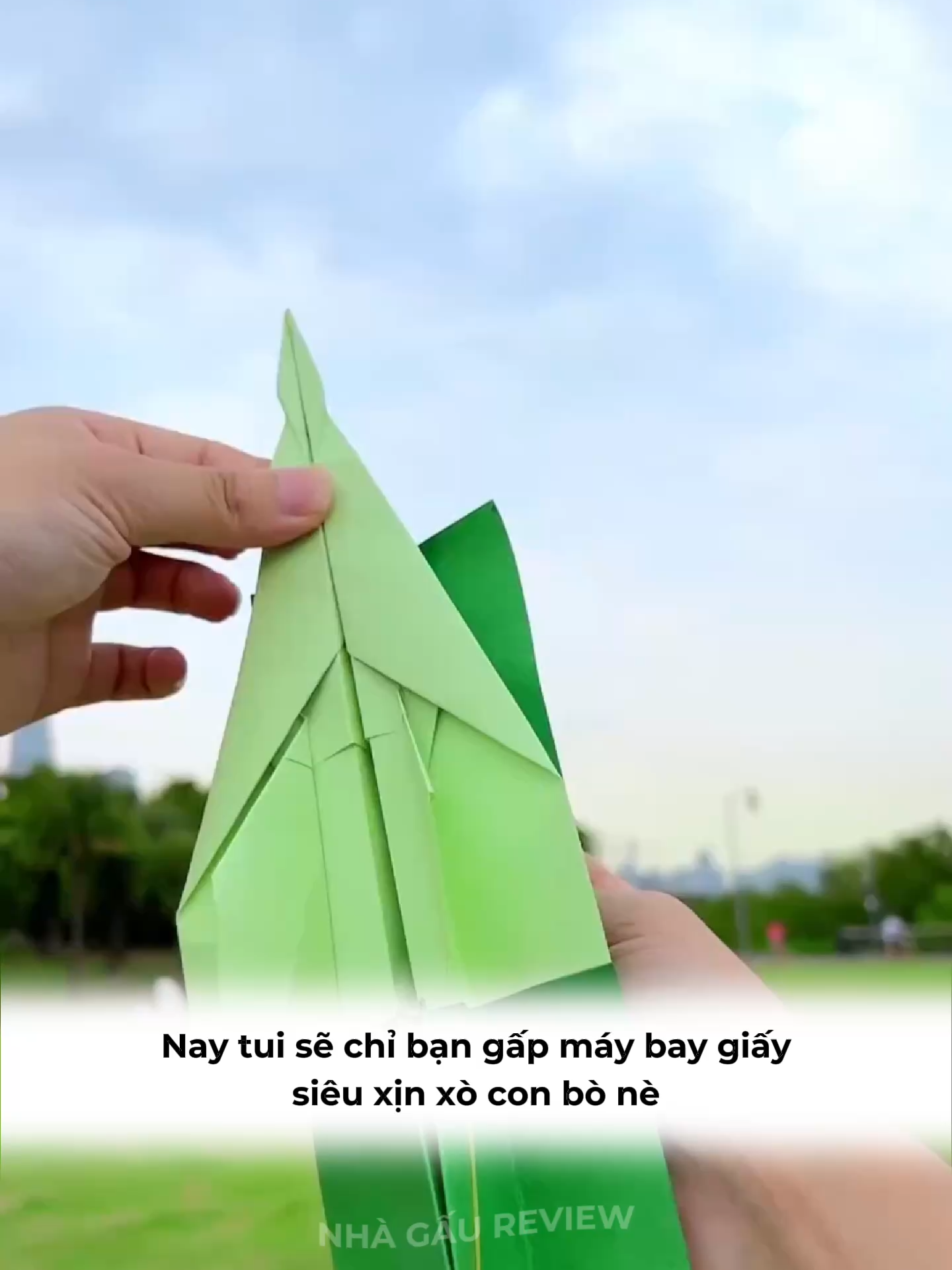 Cách gấp báy bay giấy đỉnh cao nhất 😎