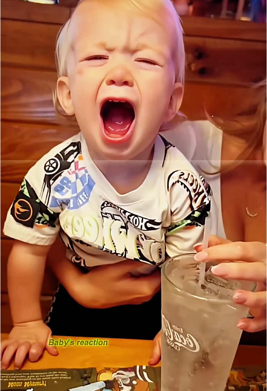 Baby’s first time….😂😂😅#fyp #fouryou #USA #baby #kids #funny #funnymoments #bestie #haha #happy #firsttime #reaction #hahaha 
