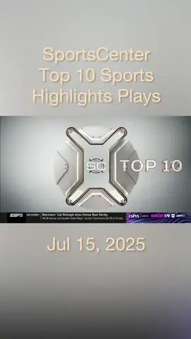 SportsCenter Top 10 Sports Highlights Plays Jul 15, 2025 #ESPN #Top10 #sports #sport #americansports #SCTop10 #TSNTop10 #sportscenter #sportscentre #moments #highlights #highlight #sportshighlights #fyp #foryou #foryoupage #tuesday 