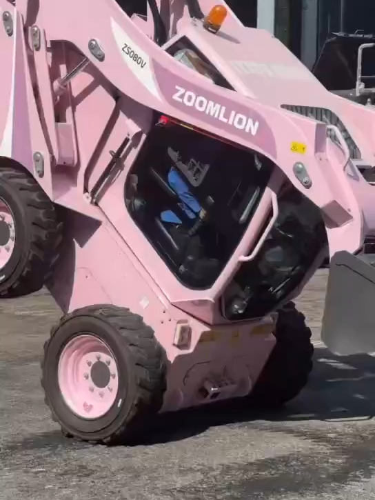 China’s skid steer loaders don’t just lift—they could thread a needle and stack wine glasses. #China #technology #Hiina