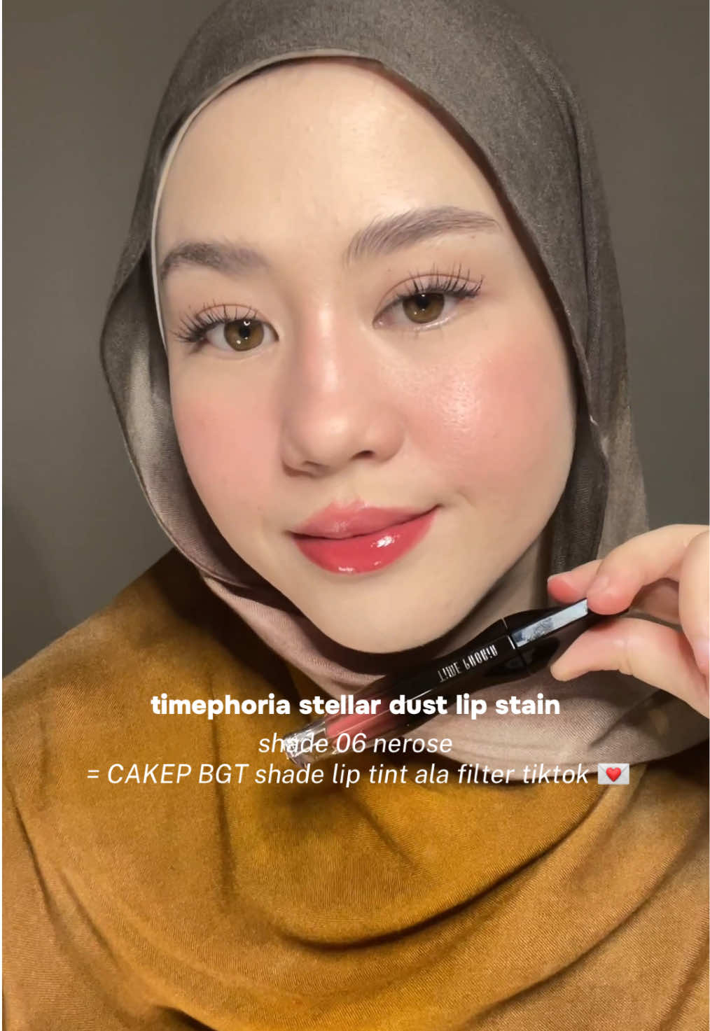gimana dong emg cakep bgt nih lip stain timephoria😋 #lipstain #liptint 