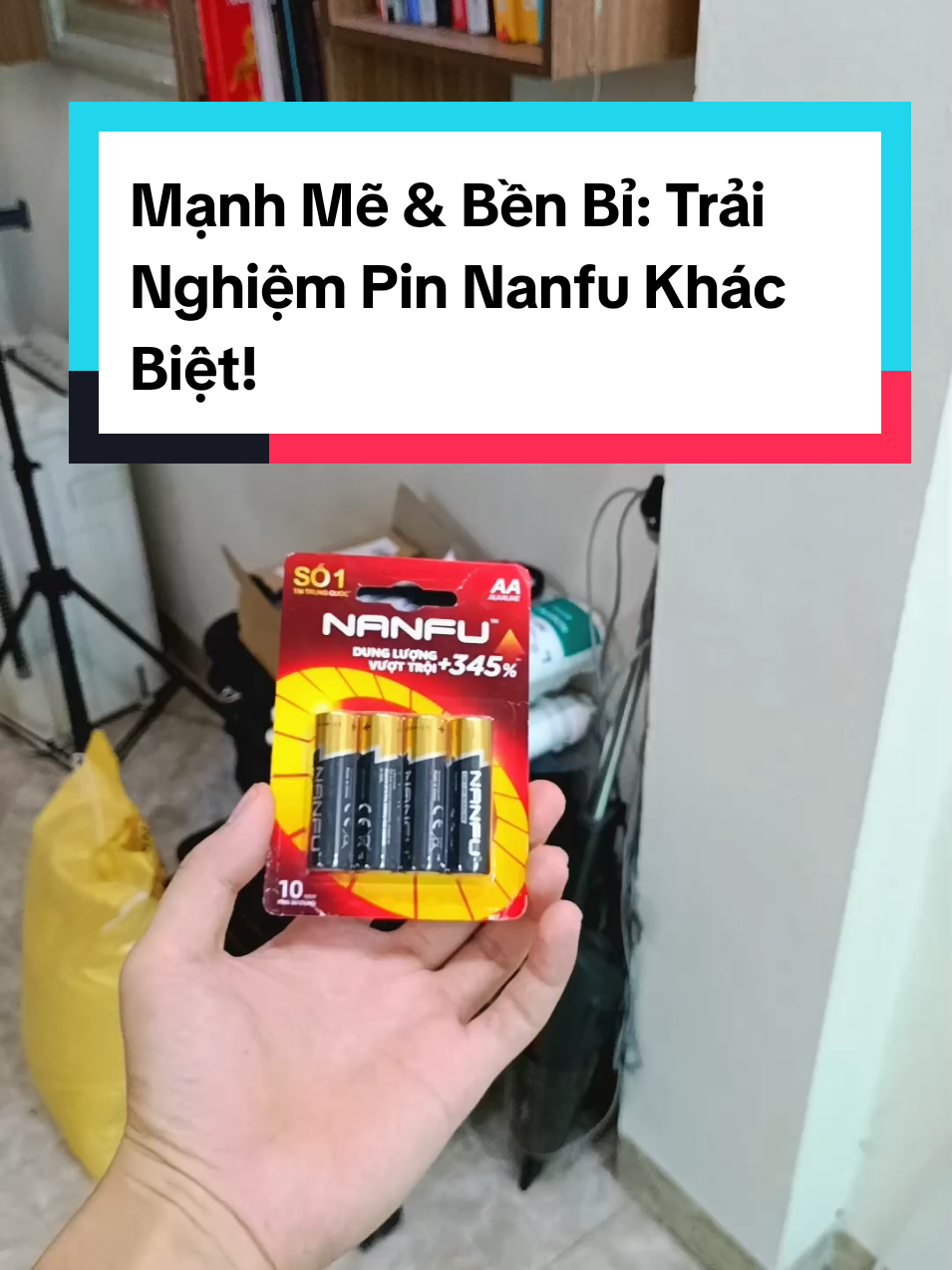 Mạnh Mẽ & Bền Bỉ: Trải Nghiệm Pin Nanfu Khác Biệt! Bạn tìm kiếm sự tin cậy? Pin Nanfu cung cấp sức mạnh vượt trội và tuổi thọ bền bỉ, cho mọi thiết bị từ điều khiển từ xa đến đồ chơi yêu thích của bé. 📌 #pinkiềm #pinnanfu #nanfu #pindunglau #pindientu #pinchatluongcao #pintrau #reviewpin #tienichcuocsong  #pinthongminh #dungcugiadinh #haihoareview 