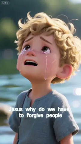 Jesus, why do we have to forgive people? #FaithTag #ChristianTikTok #JesusAndMe #jesuslovesyou #godisgood #christiankids #prayer #jesus 