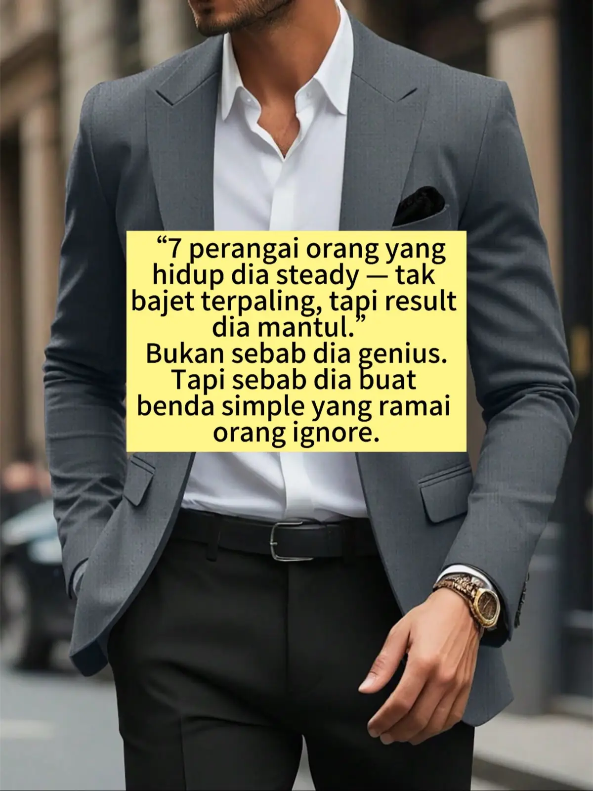 Habit 2 & Habit 7 selalunya paling ramai ‘give up’ dulu. “Dia tak genius. Tapi hidup dia steady - sebab dia buat 7 habit simple yang orang lain selalu skip. Bukan magik. Tapi konsisten.  Bukan terpaling. Tapi mantul.  Slow pun takpe. Yang penting: grow. Siapa dia? Is it you? #WTCKL #StrategicReflections #TikTokTipsMalaysia #ConsistencyWins #GrowthNotLuck #SelfDisciplineMatters #LeadershipMindset