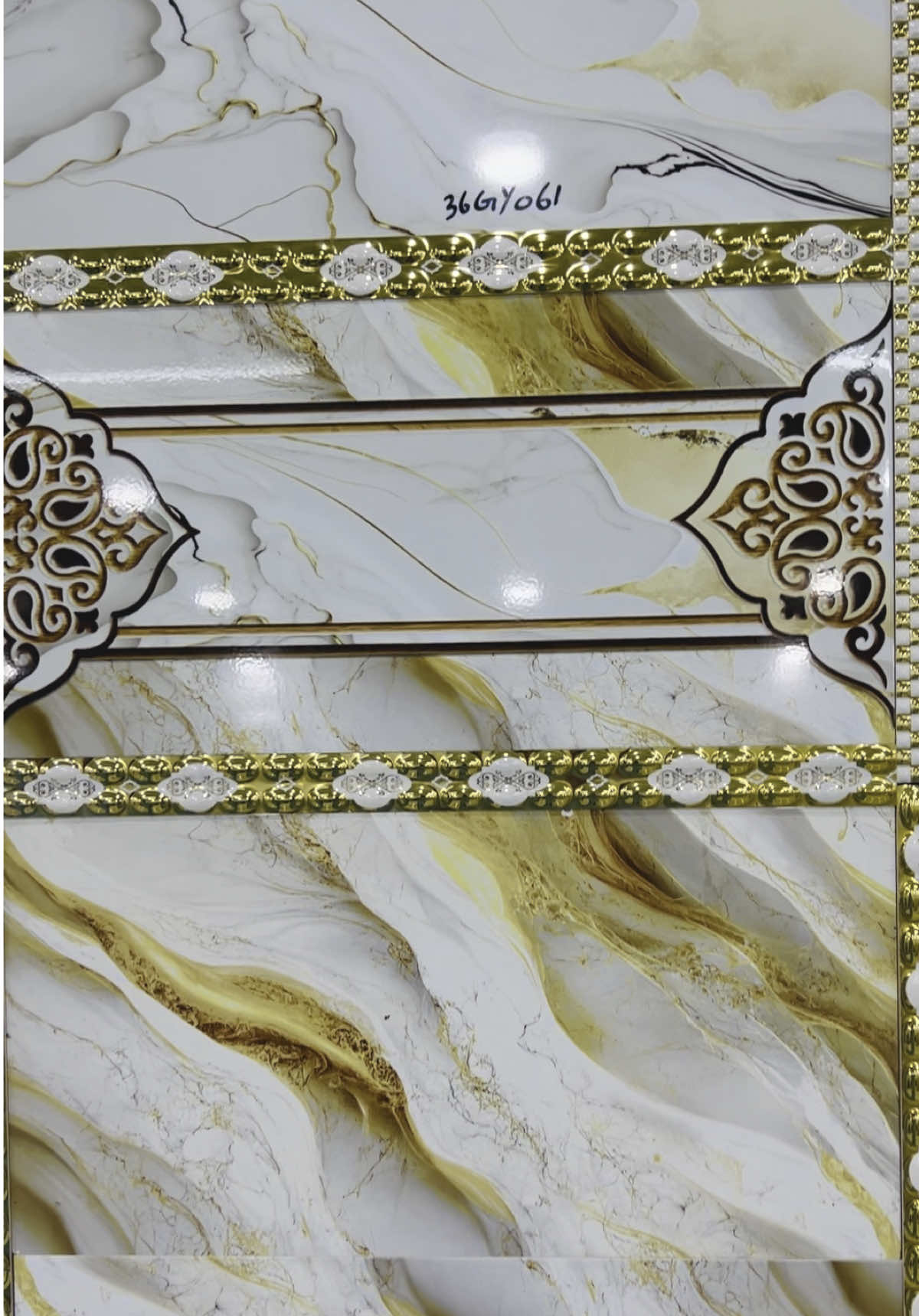 Golden and white tiles available in our shop at the best prices in Mardan  Contact: 0300-2822887  Location: Main Nowshera Road Near Platter House Mardan  #tiles #tileshop #tiledesign #homedecor #interiordesign #fivestartiles 