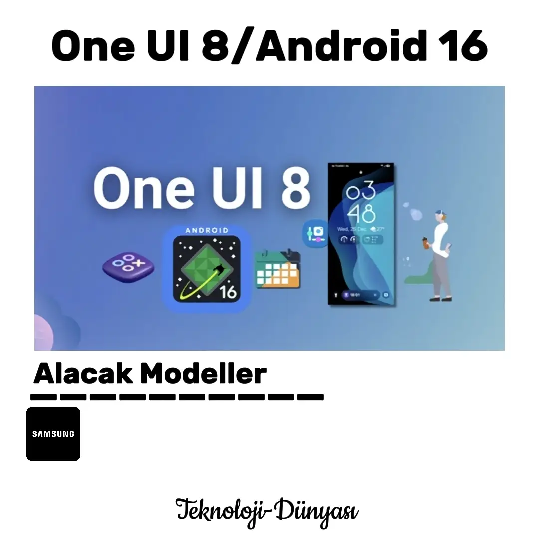 S24 serisi ve önceki seriler için One UI 8 beta testleri Türkiye de ne zaman açılcak bir bilgim yok. #oneuı8 #beta #samsung  #fypage  #fyp 