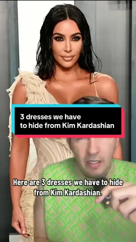Three dresses we have to hide from Kim Kardashian… don’t send this to her! 😆🤍  #kimkardashian #fashion #hautecouture  