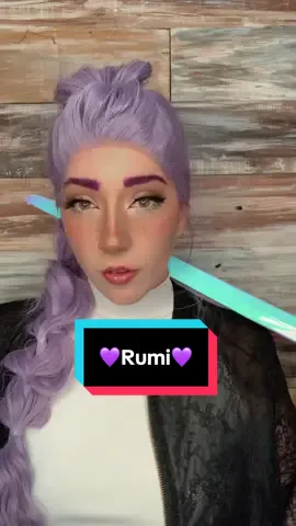 It’s a Takedown Character: Rumi Hair and Prop made by: @Sisi 🍄🌱  This is a costest! I’m still in the middle of working on Rumi #rumi #rumicosplay #kpop #kpopdemonhunters #rumikpopdemonhunters 