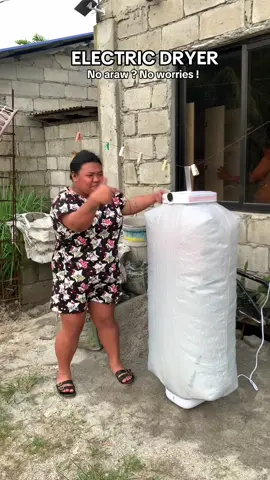 No araw , No problem sa Electric Dryer nato 💯😍 #zolele #zolelephilippines #Zoleledryer 