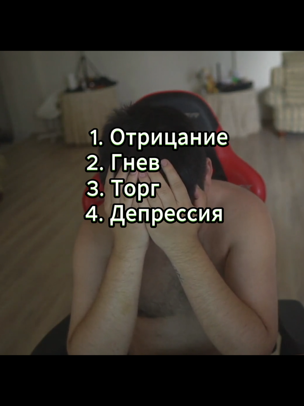 twitch: MuhanJan #муха #твич #рекомендации | 5 стадий принятия неизбежного