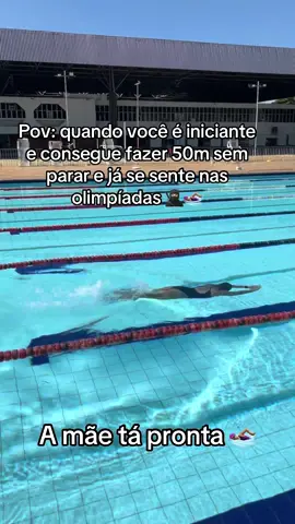 50 metros direto e já me sinto nas olimpíadas 🏊🏽‍♀️🤪 #natação #nataçãoadulto #nataçãobrasil #fyppppppppppppppppppppppp #iniciante #natacaoiniciantes #piscina