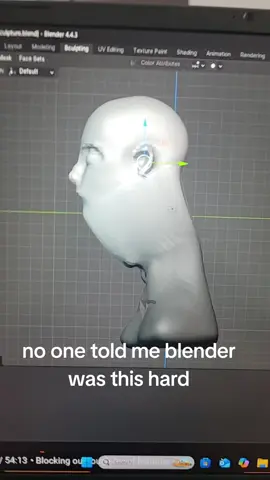 it's annoyingly stupid😭 #blender #blender3d #3dmodeling #hard #help 