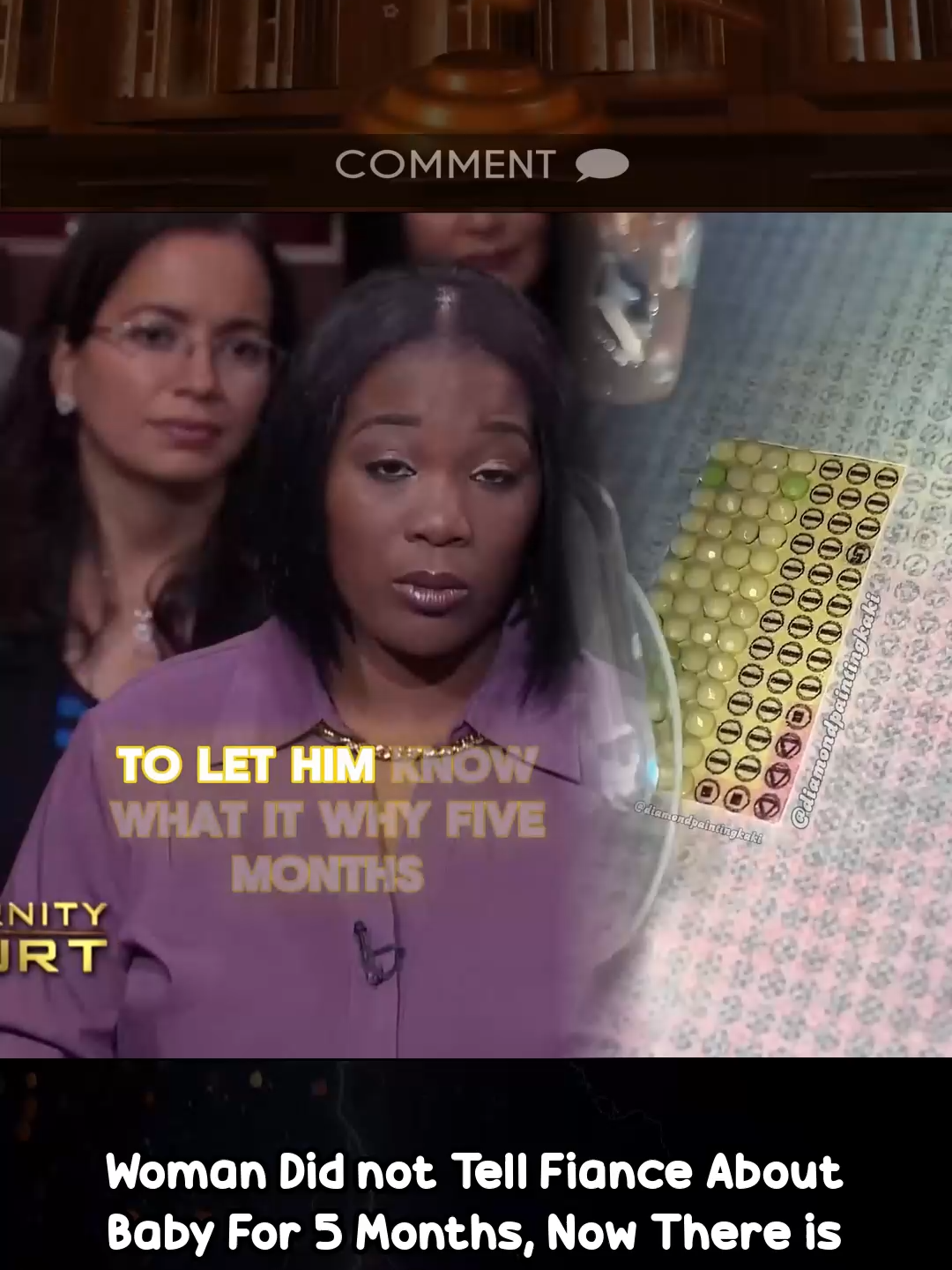 Woman Didn't Tell Fiance About Baby For 5 Months, Now There's Doubt_rendered - Part 04 #court #courtroomdrama #trialwatch #legaltiktokviral #courtroom #judge