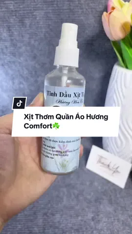 Xịt Thơm Quần Áo Hương Comfort 🧼🧼#review #xitthomquanao #xitthom #xitthomcomfort 