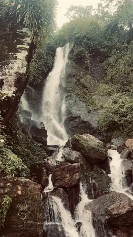 Nature heals in silence.. #waterfall #nature #explorenepal #peace #fyp 