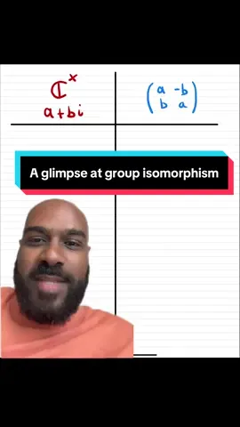 #greenscreen Do you know of examples like this? What is a group isomorphism? Here’s the idea. #math #mathtok #tiktokmath #abstractalgebra 