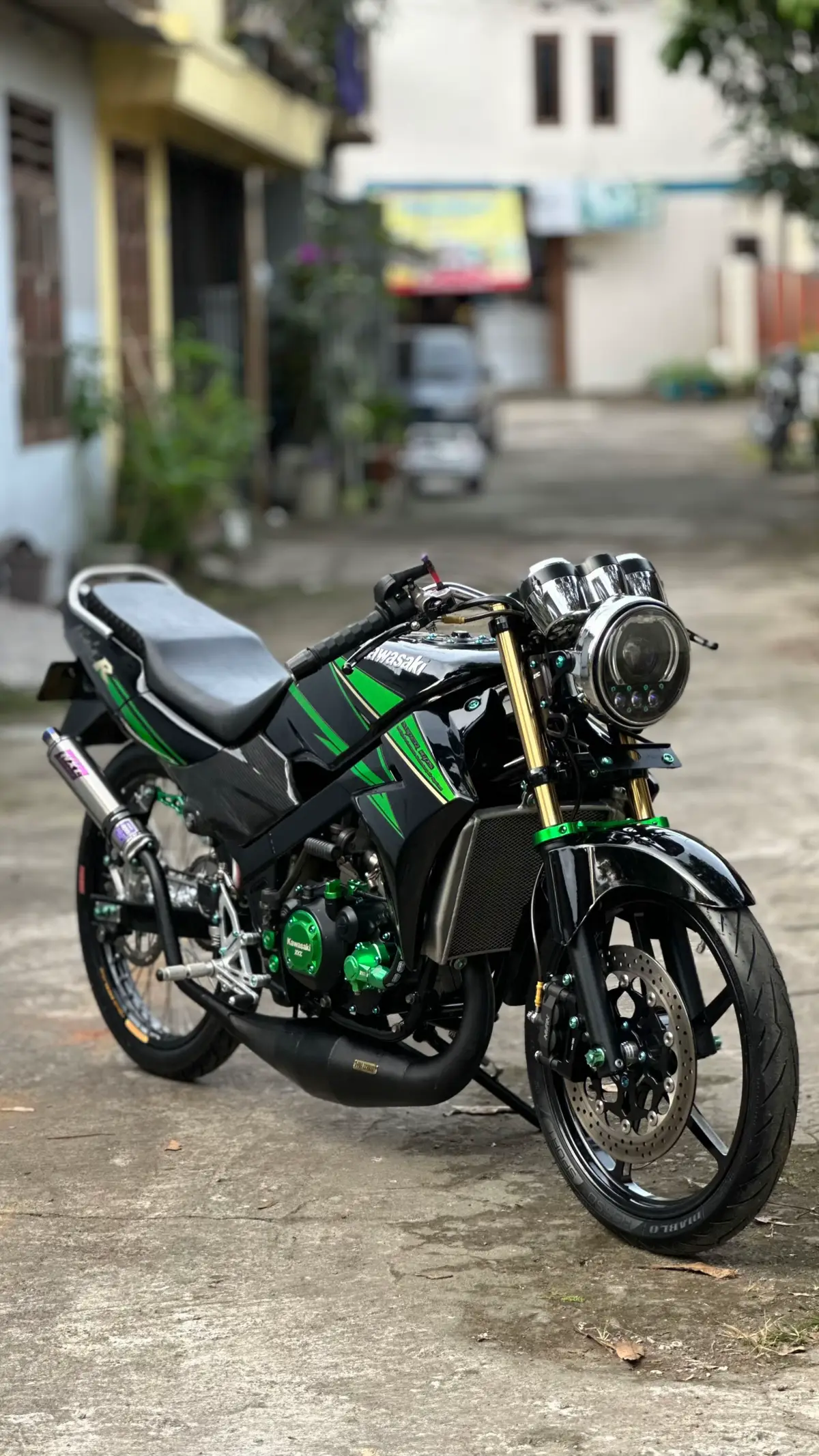 Elek penting resik 🤗 #ninjaR #2stroke #agstyle #2strokeindonesia 