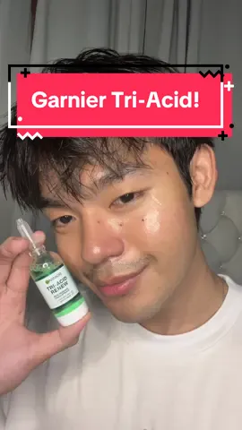 Have you ever tried a gentle triple acid serum? #GarnierPatchOnTheSpot #fyp 