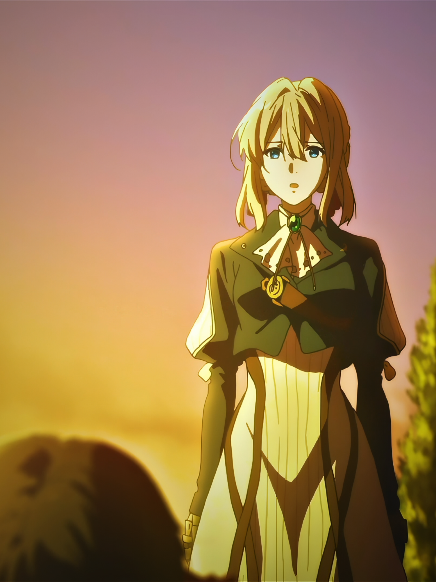 100 men vs Episode 10  Violet Evergarden#animeedit #edit #violetevergarden