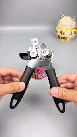 3-in-1 Stainless Steel TinCan Opener Cordless Tin Opener with LidsOff Jar Opener and Bottle Opener #foryou #fyp #TikTokShop #goodthing 