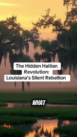 The Hidden Haitian Revolution: Louisiana’s Silent Rebellion  Louisiana Black History  Louisiana History  Louisiana Culture  Louisiana Heritage  Louisiana Cajun Louisiana Creole  Louisiana Cooking  Louisiana Traditions  Louisiana Rivers  Louisiana Plantation  Louisiana Civil Rights  #LouisianaBlackHistory #BlackHistoryUncovered #NOLAtiktok #BlackTikTok #ForYou #Storytime #HistoryTok #Louisiana #Bayou #blackhistory #318 #504 #337 #225 #985