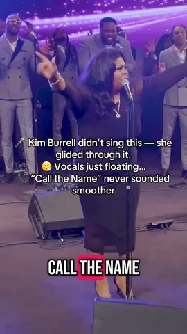 Kim Burrell + “Call the Name” = vocal perfection. #GospelLegend #KimBurrell #CallTheName #EffortlessWorship #VocalsForDays #SheAte #ChurchTikTok