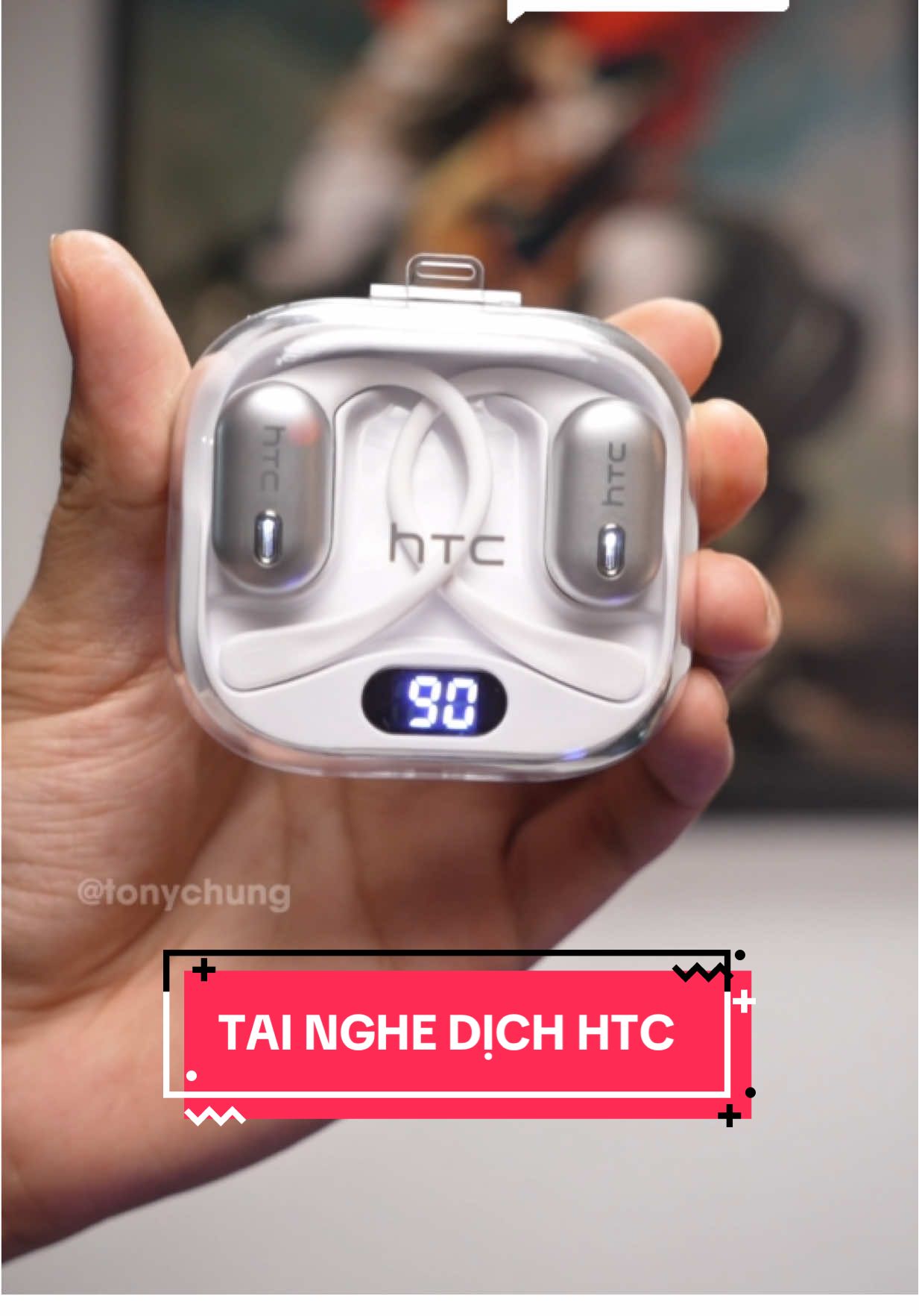 Trả lời @sangnguyenhoangth tai nghe HTC dịch phim như đang xem vetsub #LearnOnTikTok #tonychung 