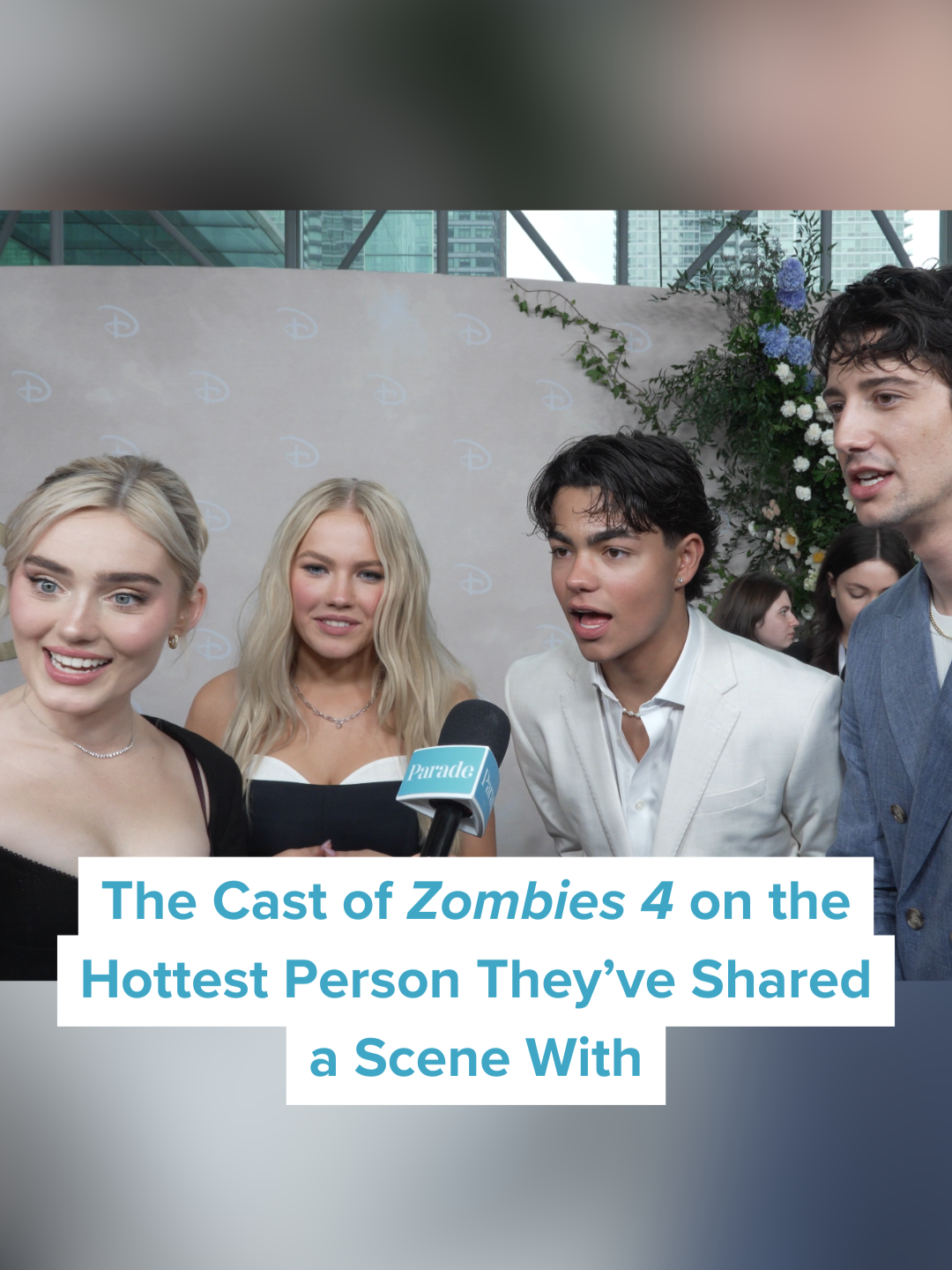 The cast of 'Zombies 4' share the 