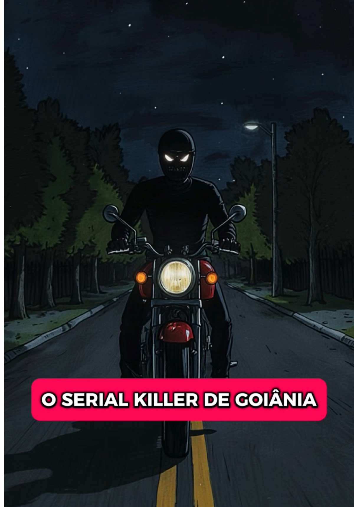 O Serial Killer da Moto Vermelha Tiago Henrique espalhou o terror em Goiânia com execuções rápidas e aleatórias. #historia #terror #goiania 