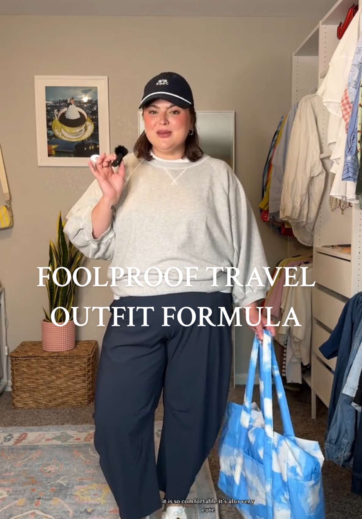 those sleektech pants from @Old Navy Official really ARE that girl ✈️🧳 #airportoutfits #airportoutfitideas #size16fashion #size16traveloutfit #traveloutfitideas 