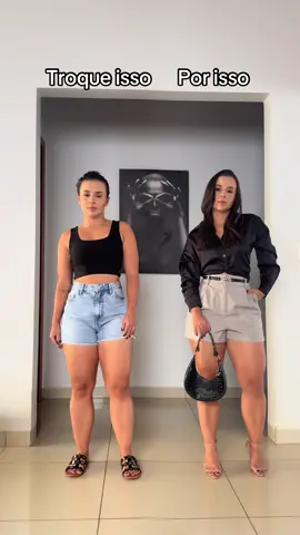 A roupa que você usa diz muito sobre você! Não falo de caráter e sim da sua imagem pessoal… O primeiro look passa uma imagem de desleixo já o segundo look já passa uma imagem de uma mulher mais imponderada.  #troqueissoporisso #moda #dicasdemoda #dicasdelooks #lookinspiração #Lifestyle #fashionblogger 